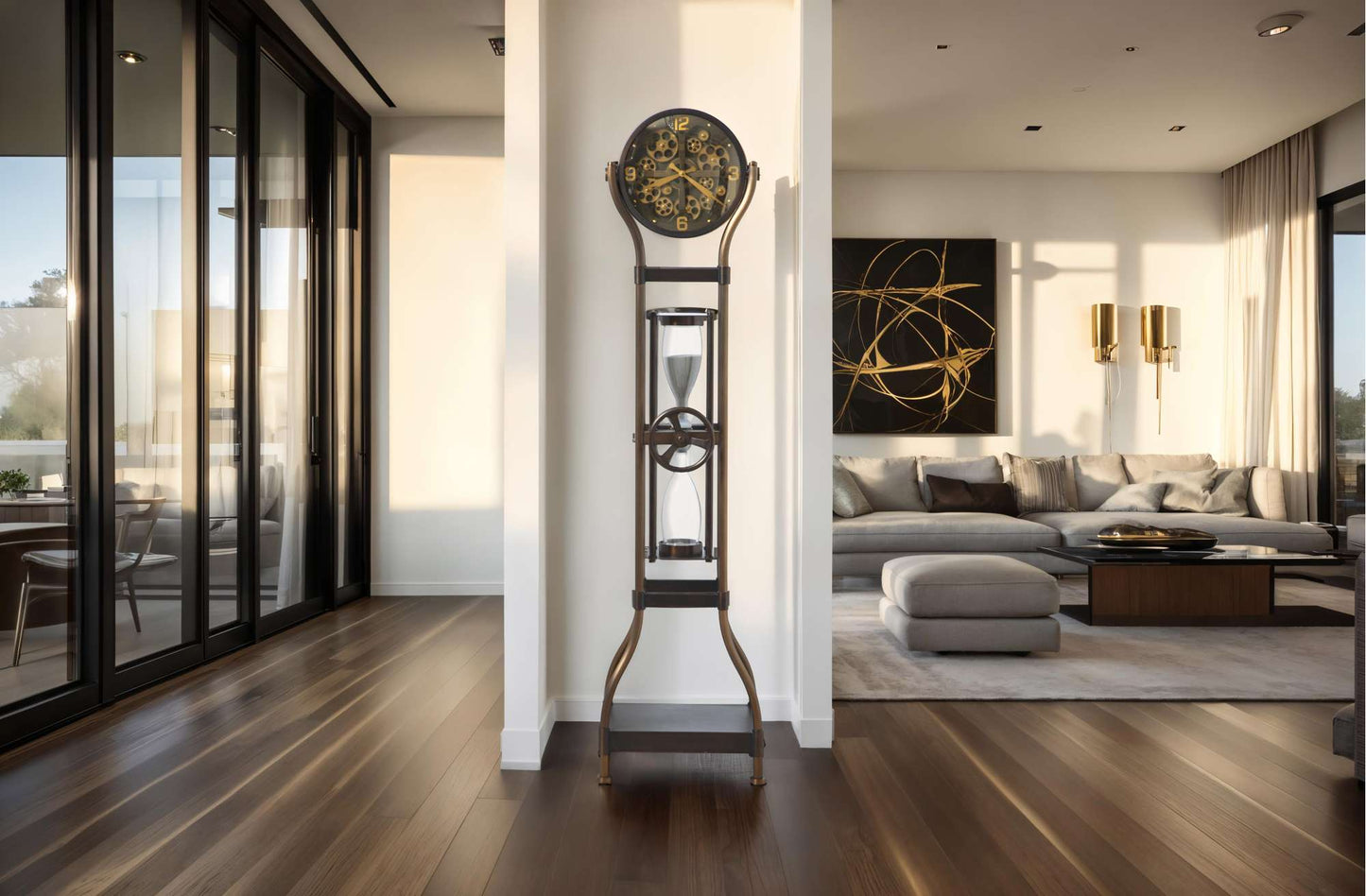 Hourglass IV Grandfather Clock