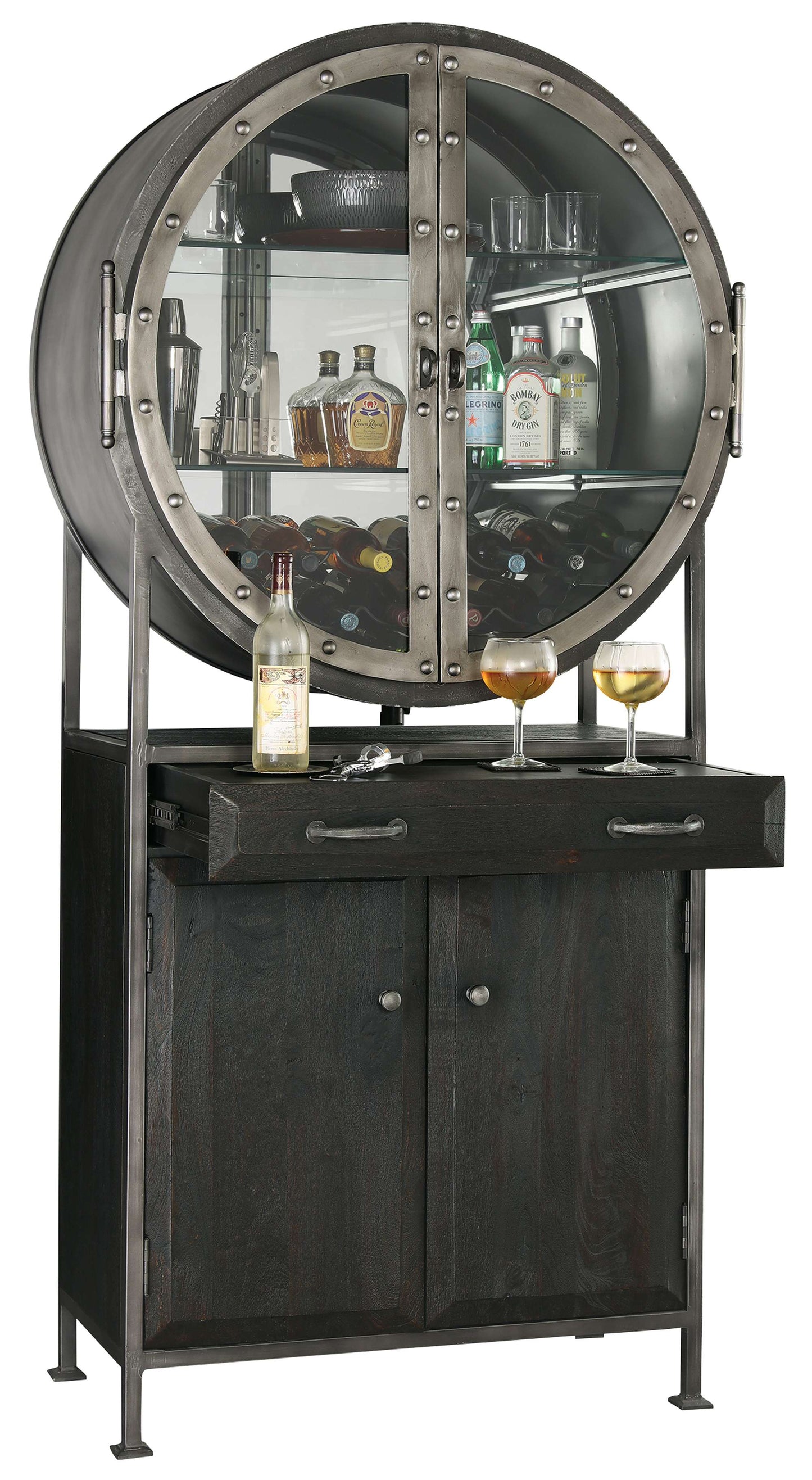 Rob Roy II Wine & Bar Cabinet