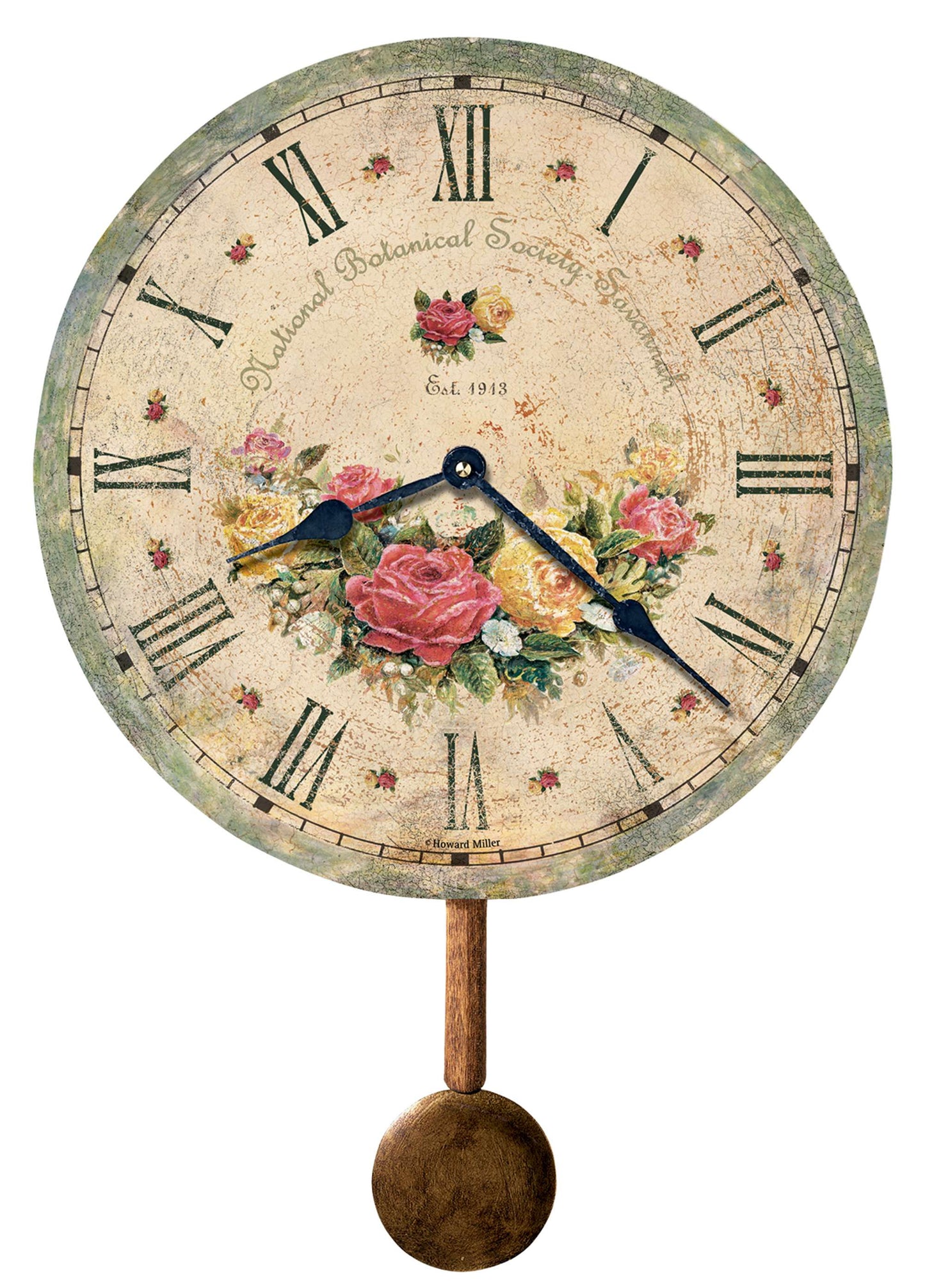 Savannah Botanical Society VI Wall Clock
