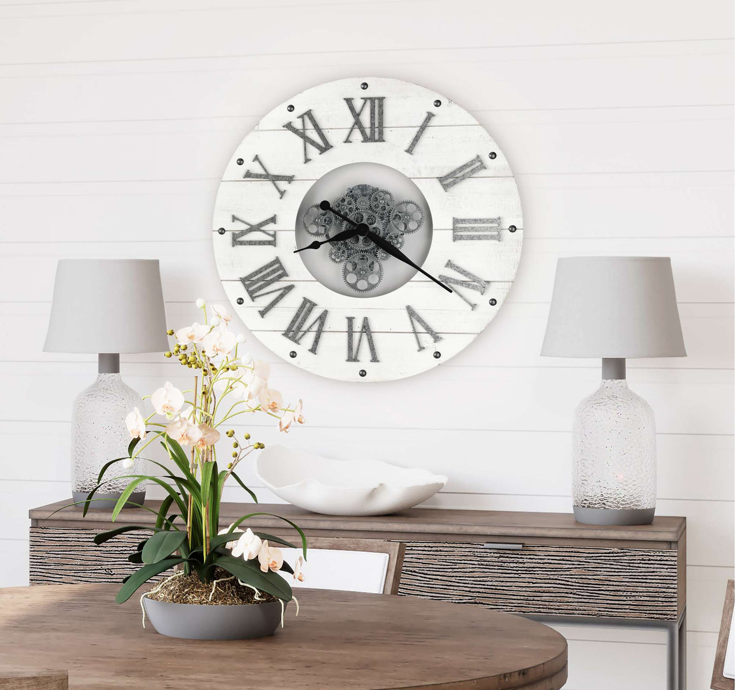 Sky Oversized Gallery Wall Clock