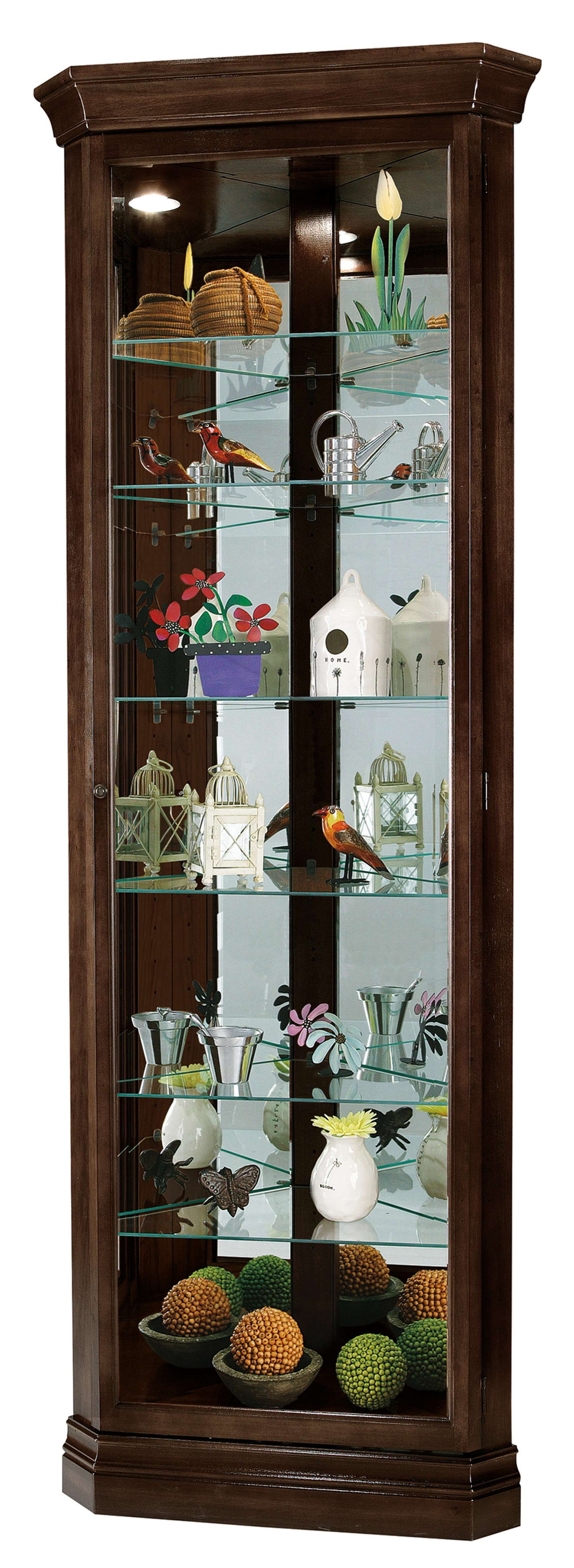 Dustin Corner Curio Cabinet