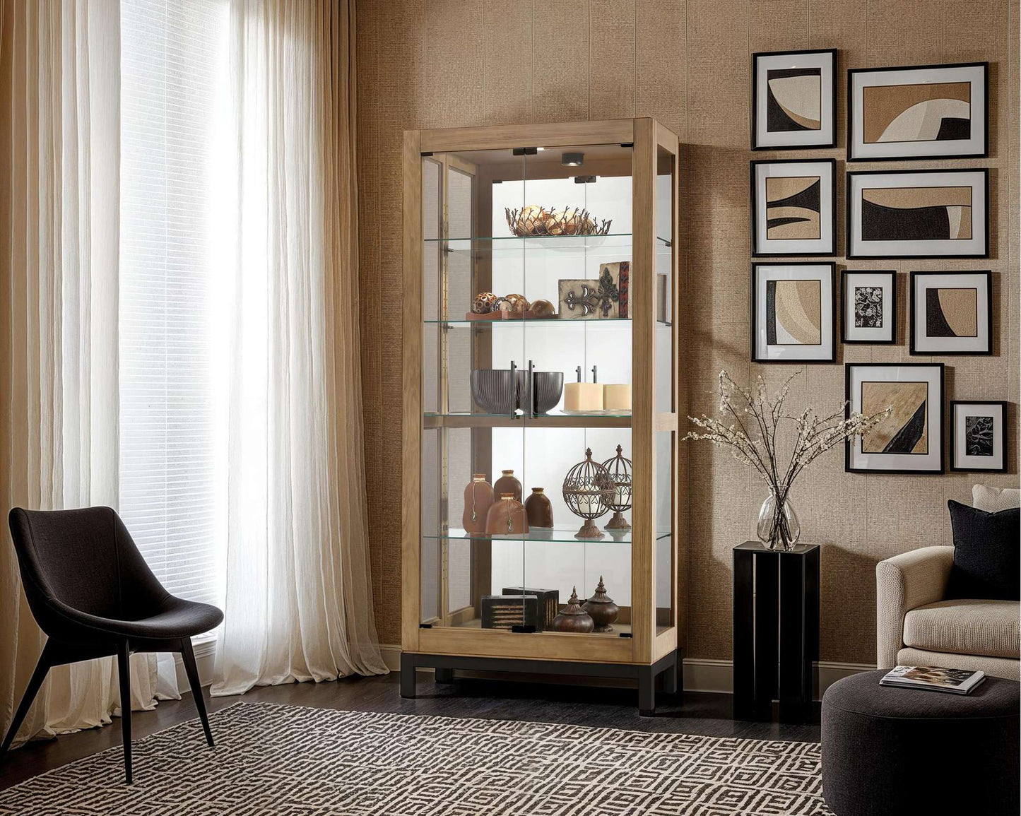 Quinn Curio Cabinet