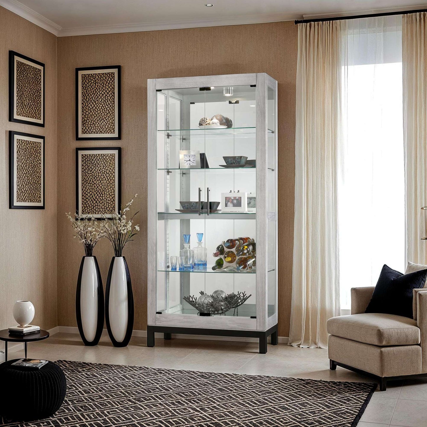 Quinn II Curio Cabinet
