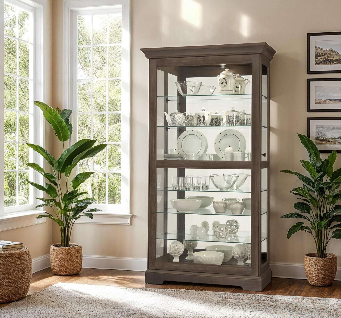 Tyler VI Curio Cabinet