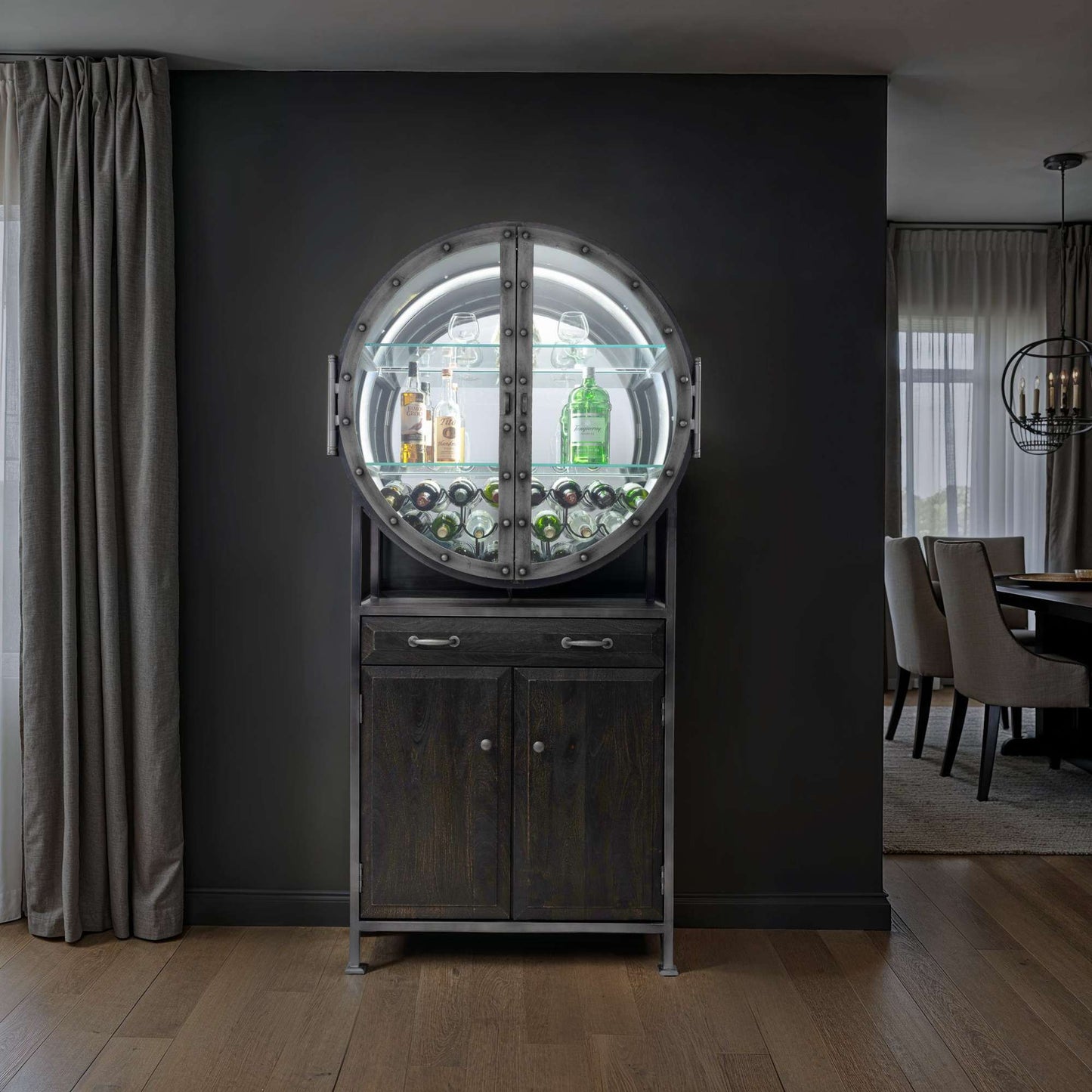 Rob Roy II Wine & Bar Cabinet