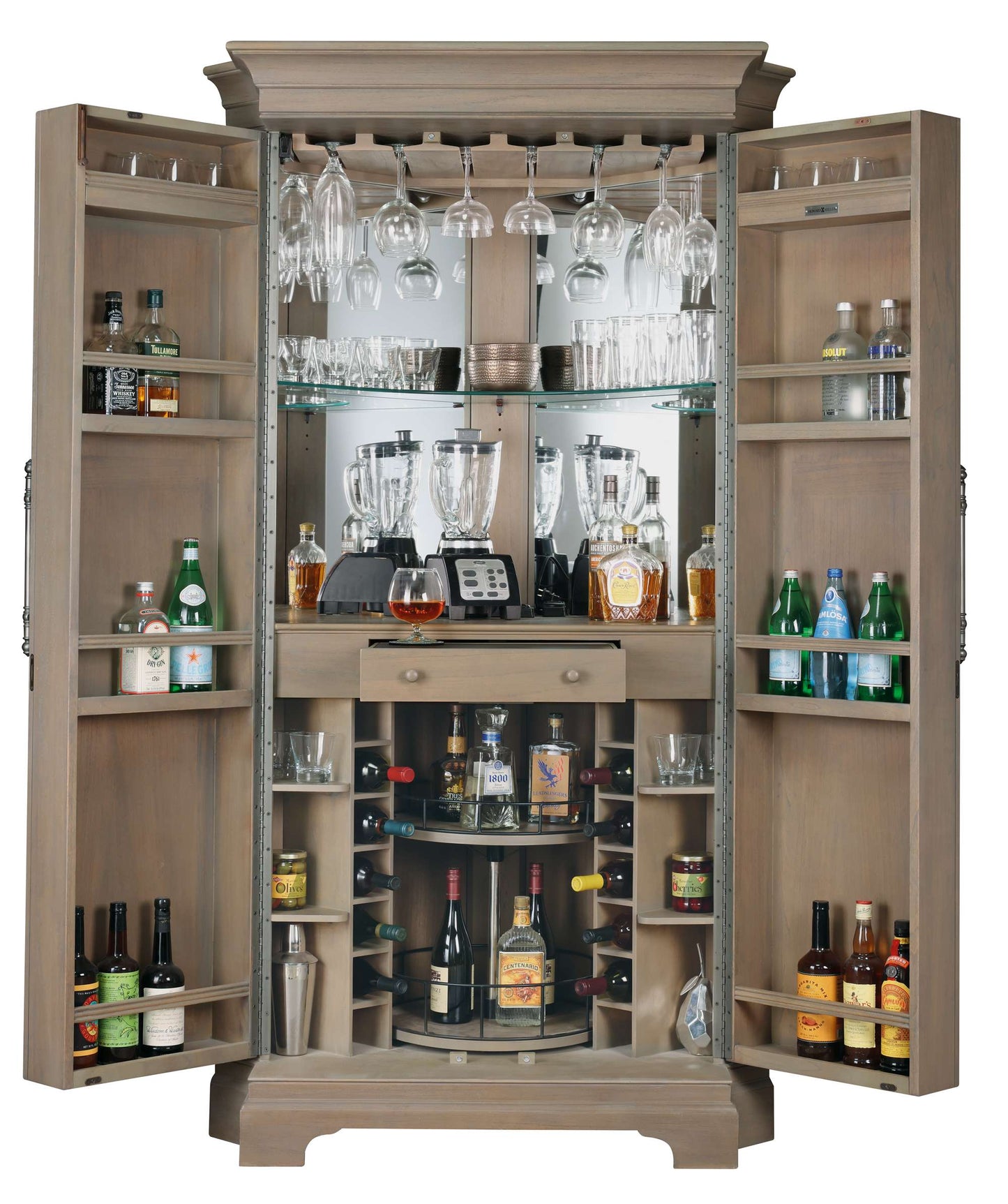 Passport Corner Wine & Bar Cabinet