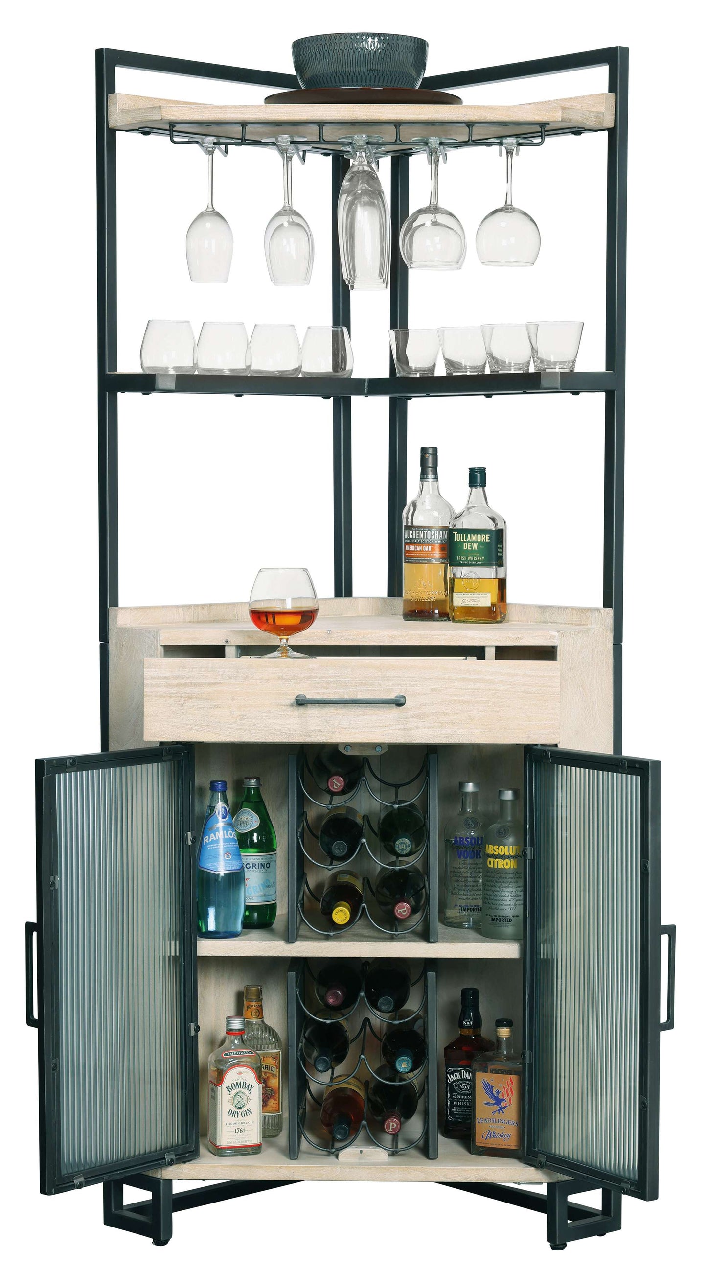 Studio Corner Wine & Bar Cabinet