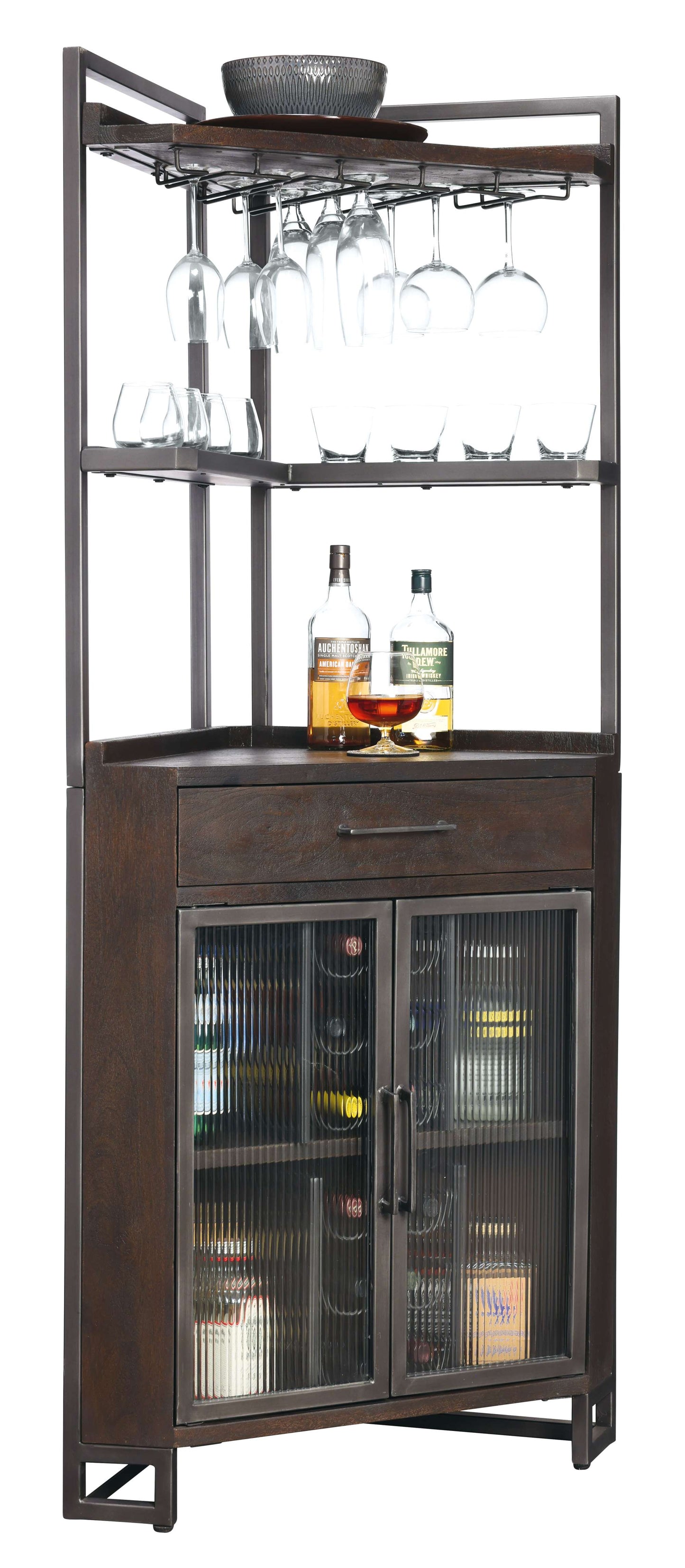 Studio Corner III Wine & Bar Cabinet