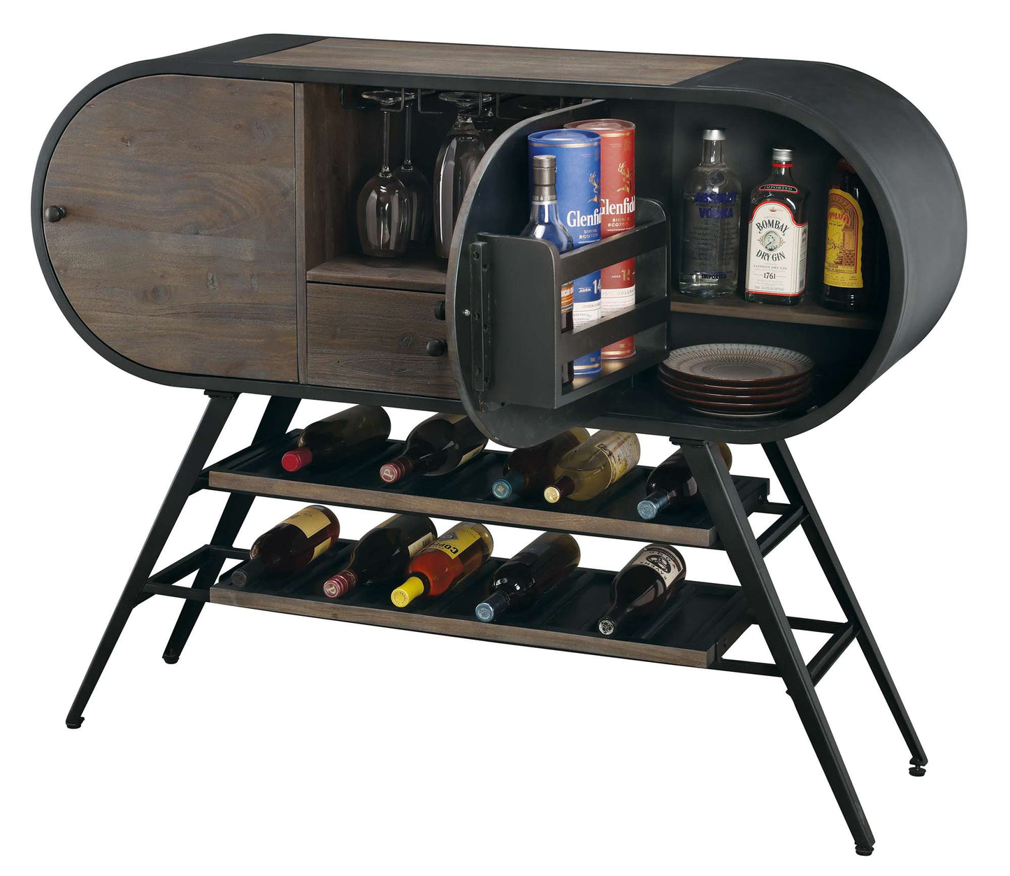 Octavia Wine & Bar Cabinet