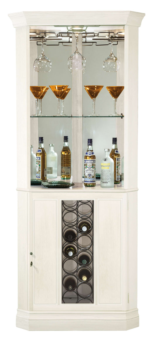 Piedmont V Corner Wine Cabinet