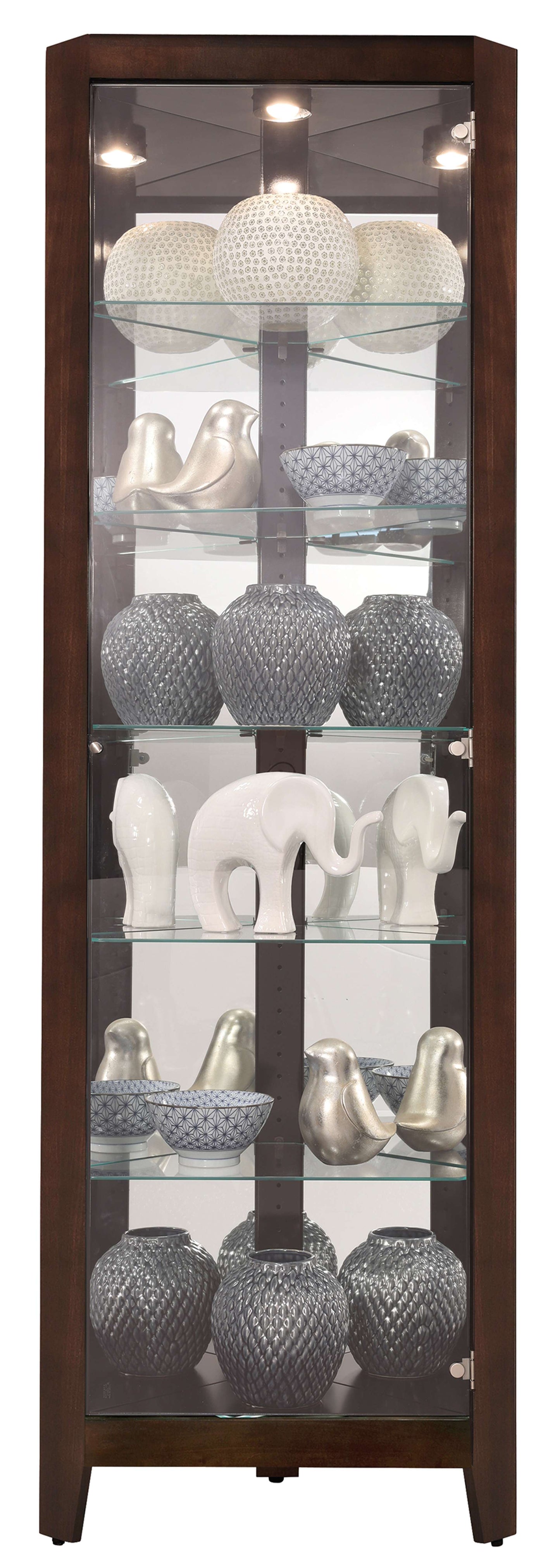 Tamsin Corner Curio Cabinet