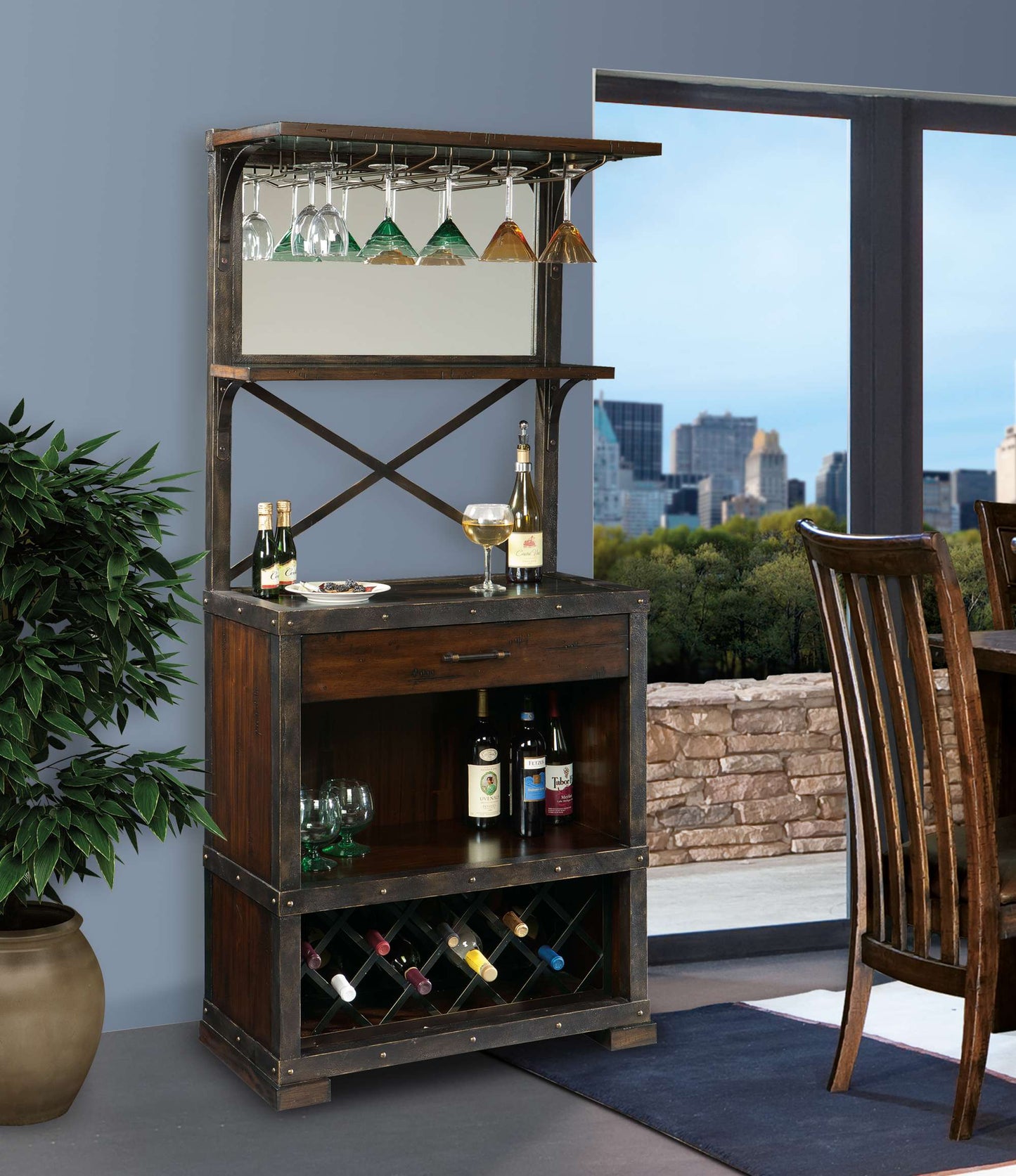 Red Mountain Wine Cabinet