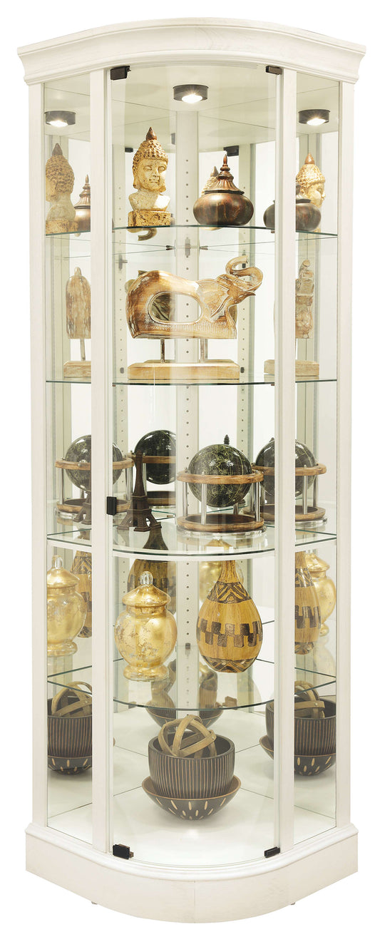Marlowe IV Corner Curio Cabinet
