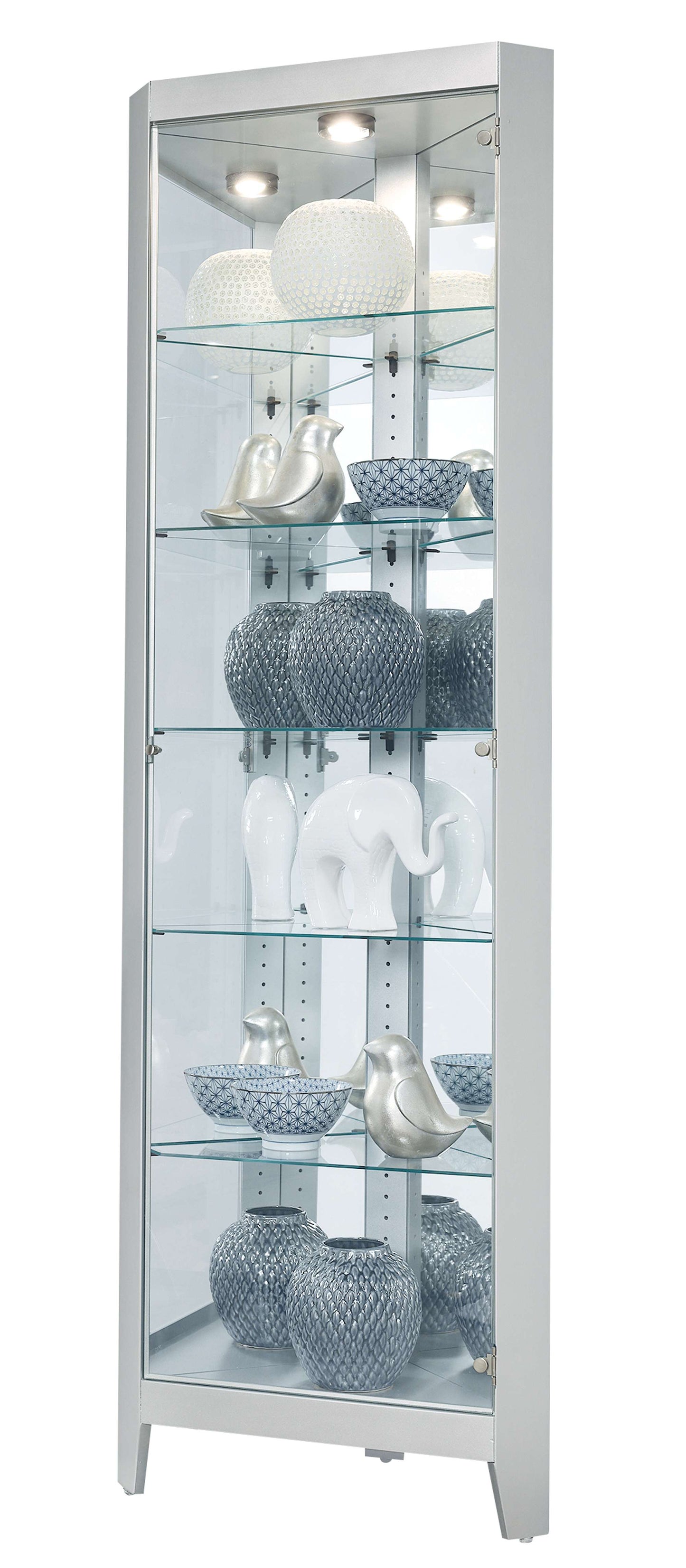 Tamsin II Corner Curio Cabinet
