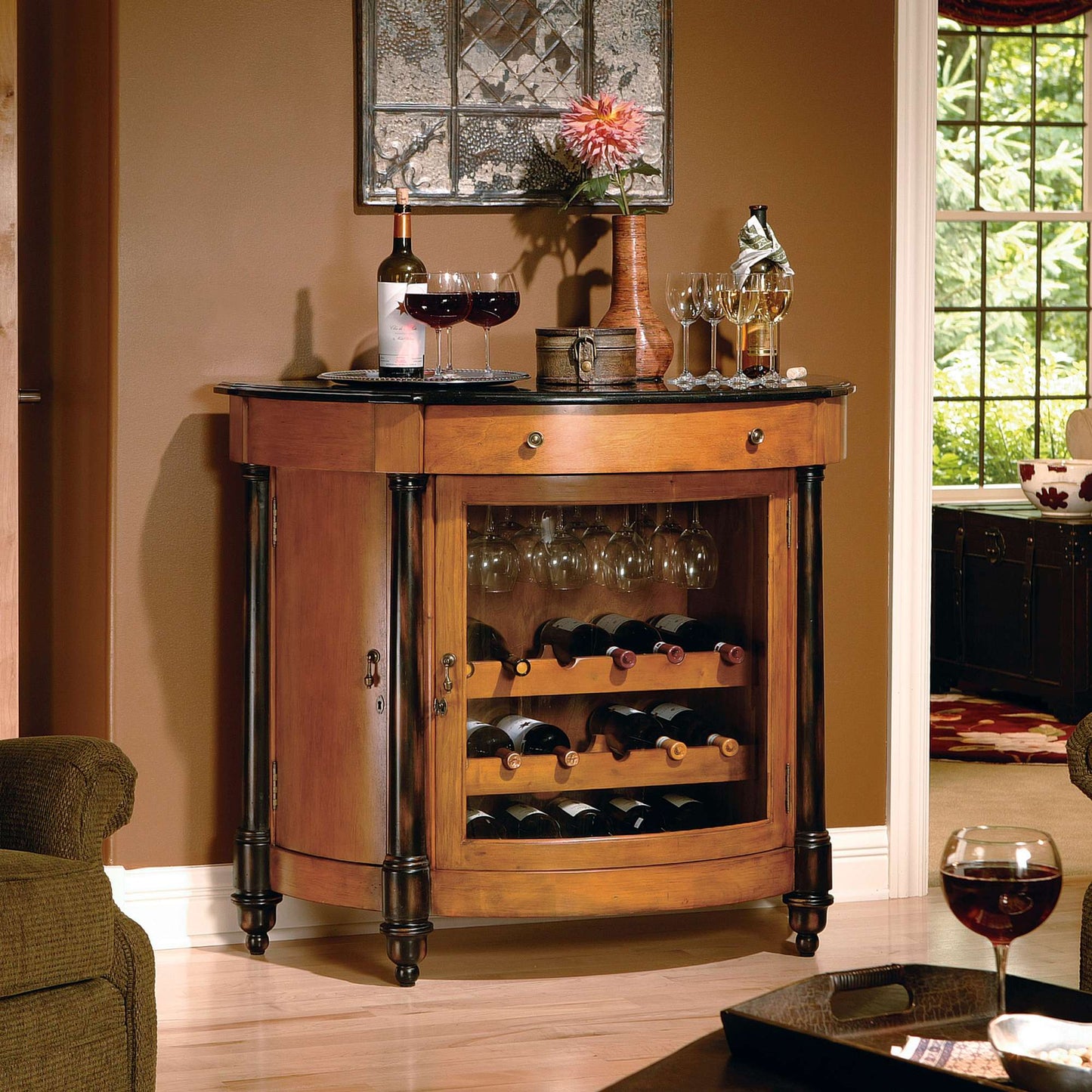 Merlot Valley Wine Console