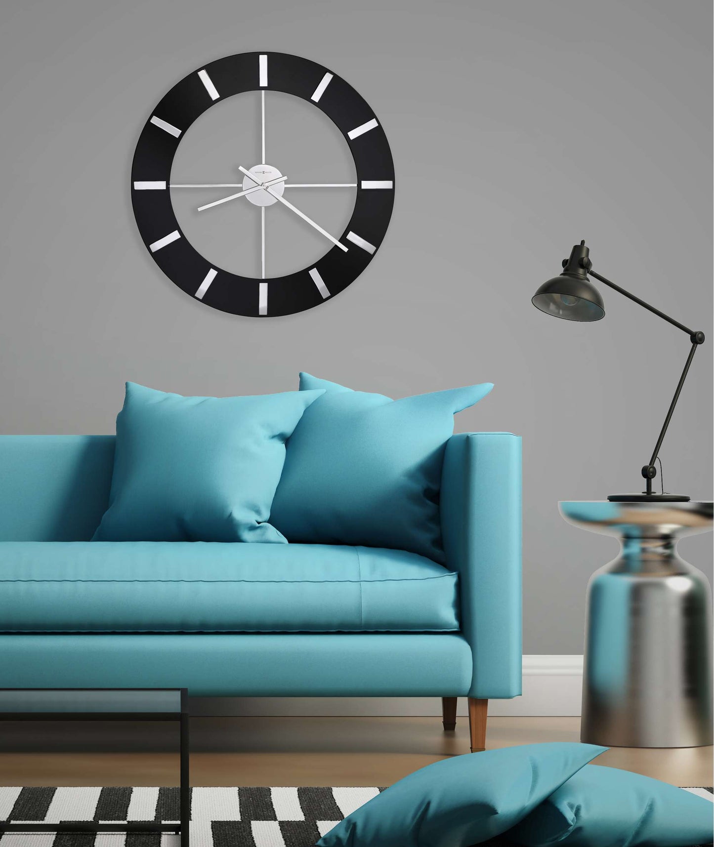 Onyx Wall Clock