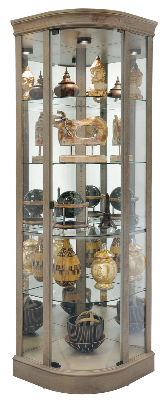 Marlowe V Corner Curio Cabinet