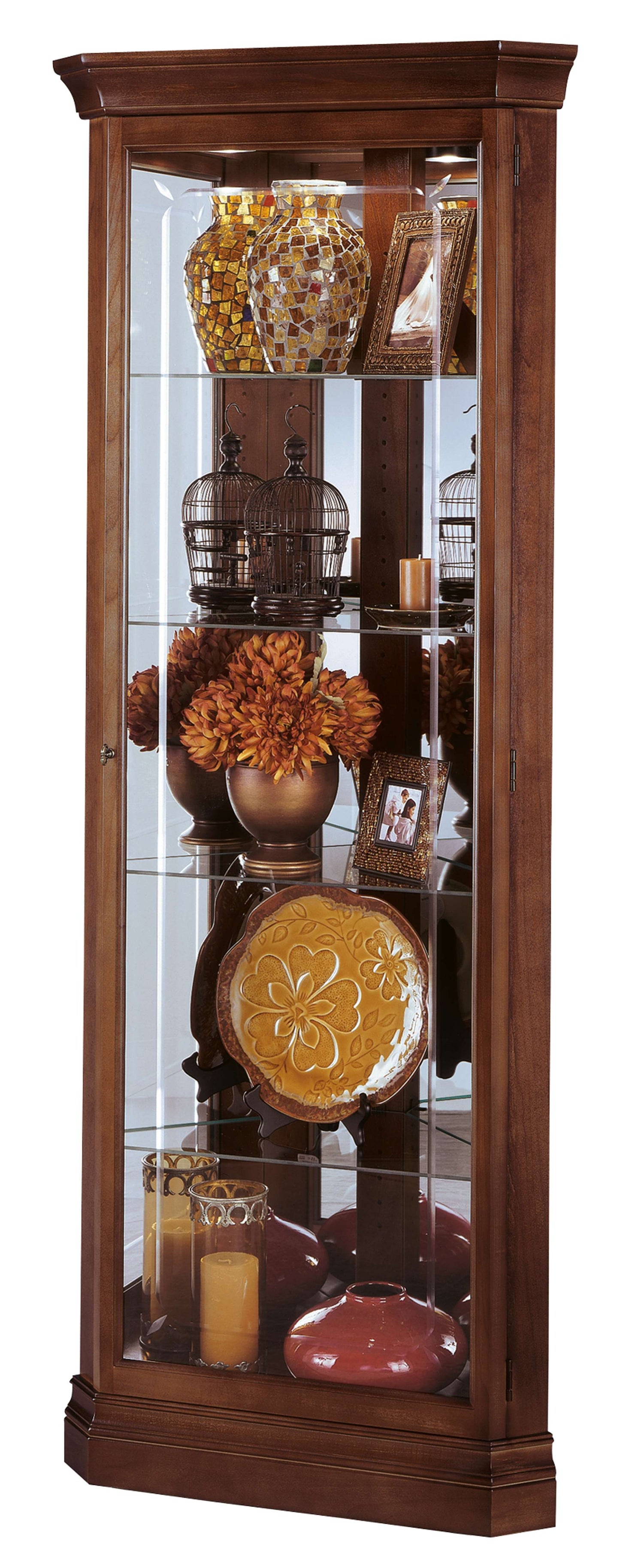 Lynwood Corner Curio Cabinet