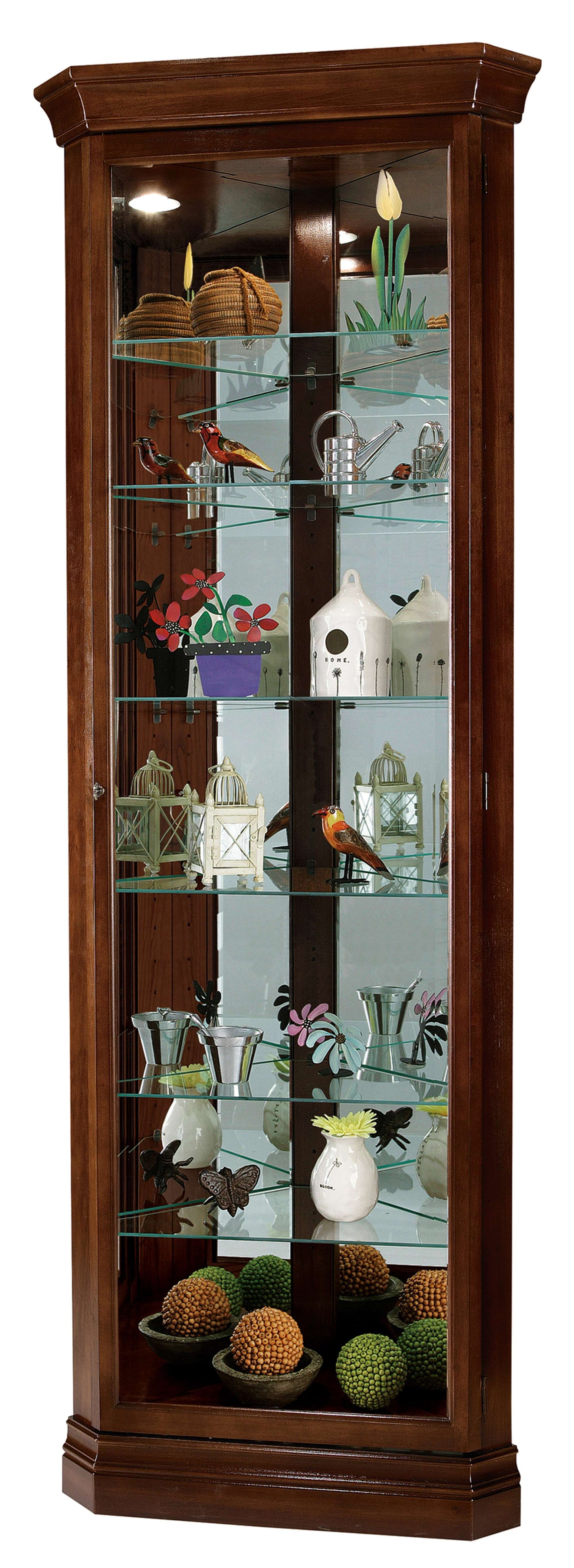 Drake Corner Curio Cabinet