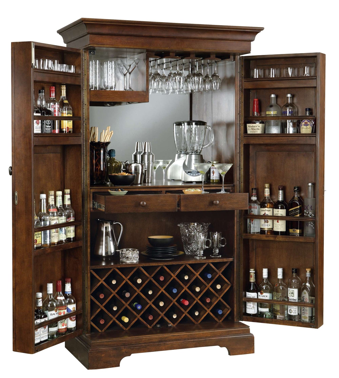 Sonoma II Wine & Bar Cabinet