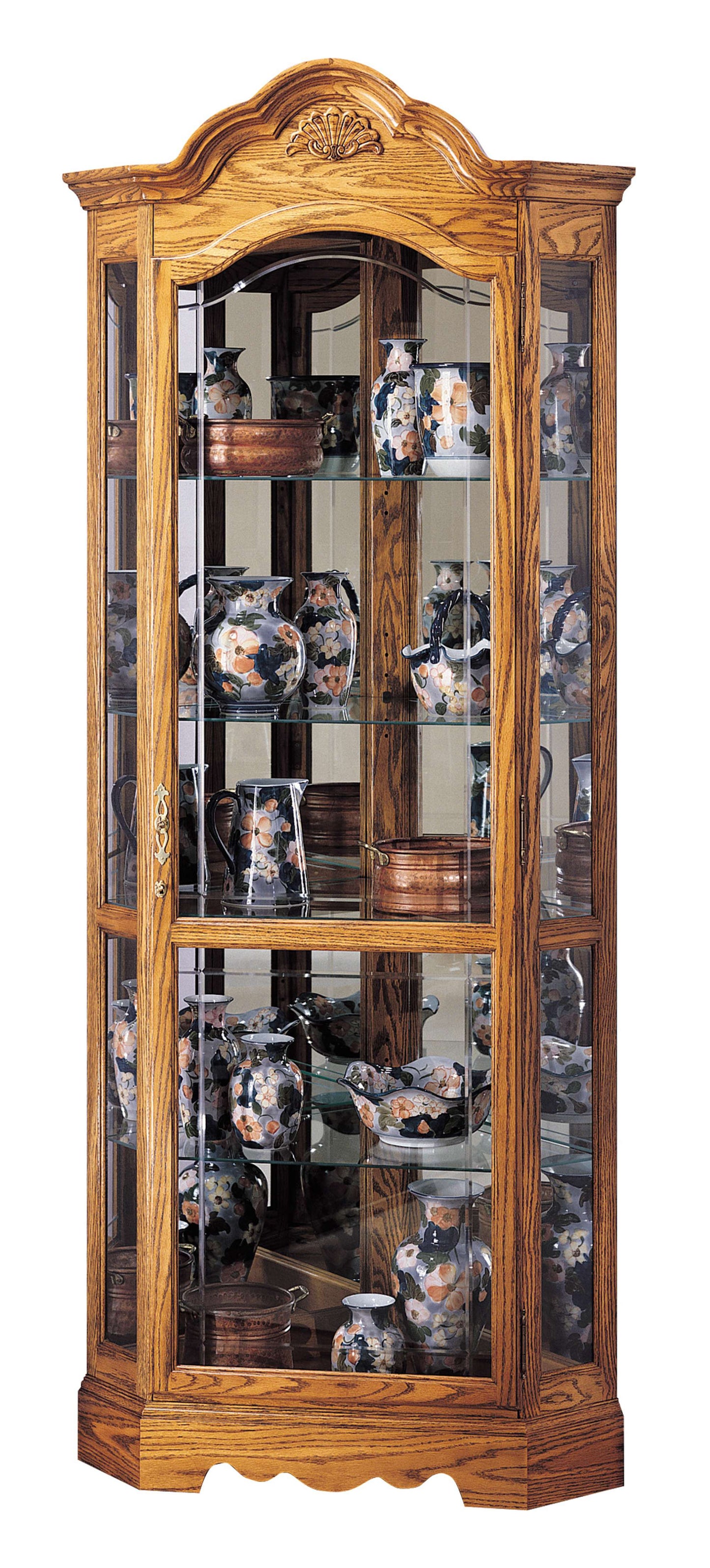 Wilshire Corner Curio Cabinet